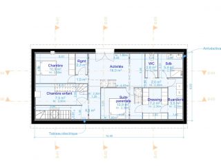 Agencement d'un grenier